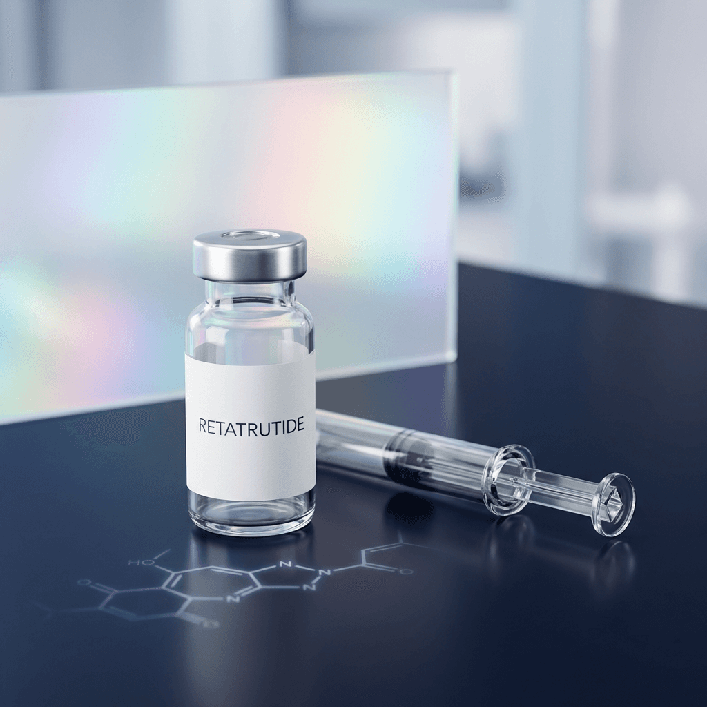 Retatrutide — research peptide product image